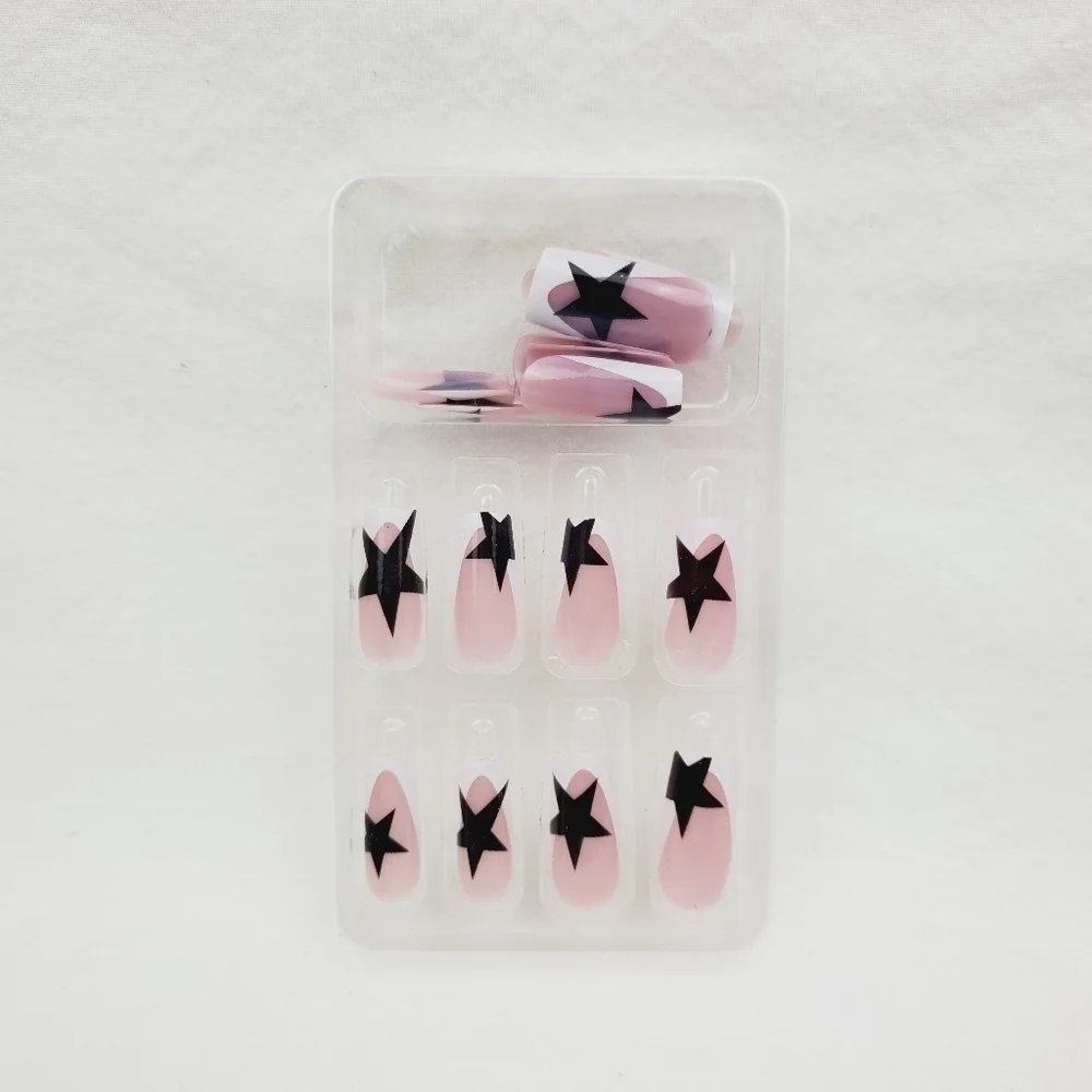 24 Pieces Fake Press On Nails